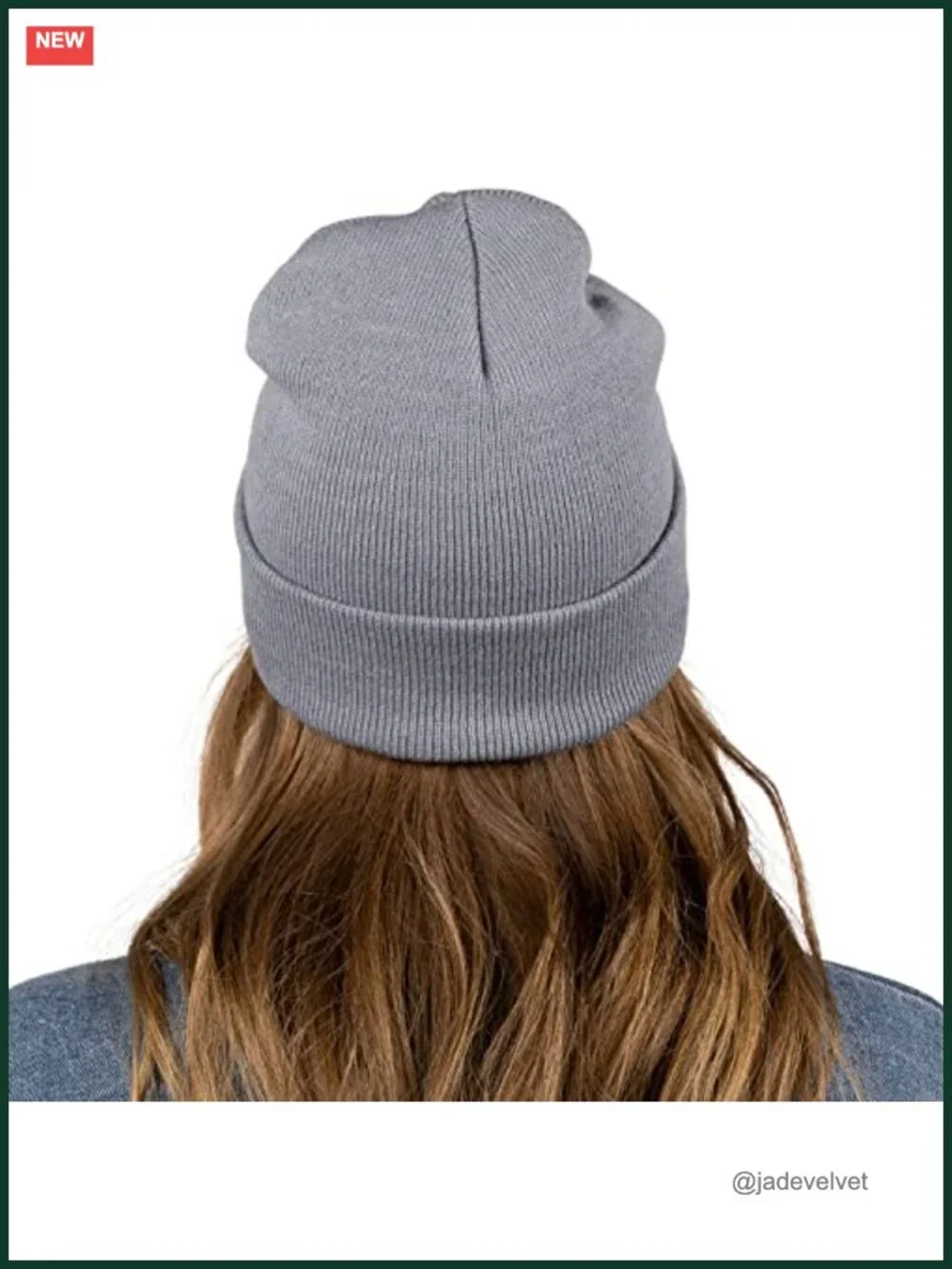 Women's Cotton Cat Ear Beanie Winter Hat Gift for Cat Lovers